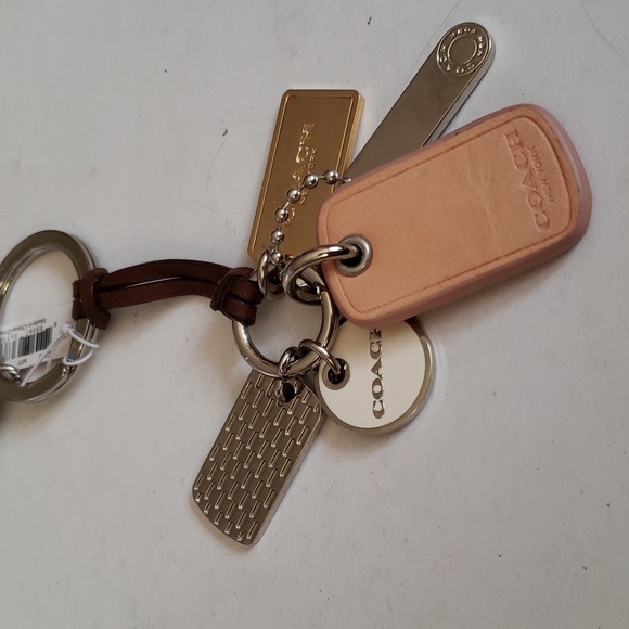 COACH MULTI TAG KEY RING - Picture 10 of 11
